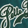 MB 1978 Men Pelle Pelle World Famous Green Varsity Wool Jacket