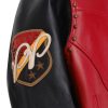 MB Pelle Pelle Panther Red Leather Jacket