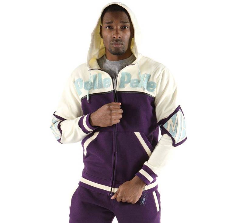 MB Pelle Pelle Soda Club Purple Warm Up Tracksuit