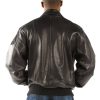 Men Black Pelle Pelle Leather Leather Jacket