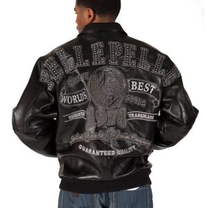 Men Black Pelle Pelle Men Worlds Best 1978 Leather Jacket