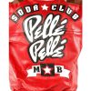 Men Classic Pelle Pelle Soda Club Plush Red Leather Jacket