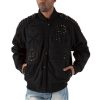 Men Classic Pelle Pelle Victory Glory Black Varsity Jacket