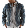 Men Iconic Blue Denim Jacket