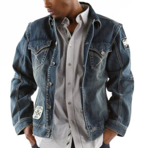 Men Iconic Blue Denim Jacket