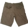 Men Olive Green Pelle Pelle Baggy Skater Skull Eagle Jorts
