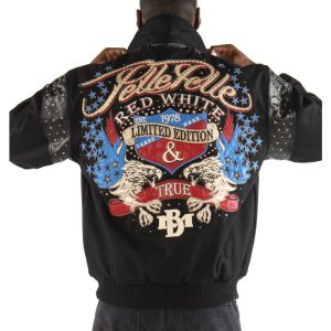 Men Pelle Pelle 1978 MB Limited Edition True Black Wool Jacket