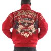 Men Pelle Pelle 1978 MB Limited Edition True Red Wool Jacket