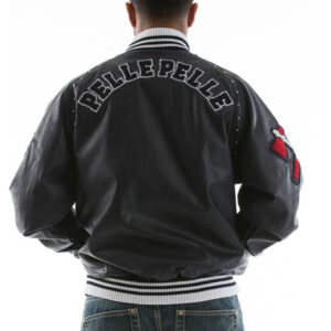 Men Pelle Pelle 1978 Renegades Black Leather Jacket