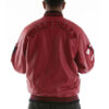 Men Pelle Pelle 1978 Renegades Red Leather Jacket