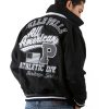 Men Pelle Pelle All American Heritage Series Black Jacket