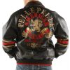 Men Pelle Pelle American Rebel MB Black Leather Jacket