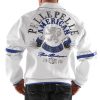 Men Pelle Pelle American Rebel MB White Leather Jacket