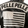 Men Pelle Pelle Americana Black Leather Jacket