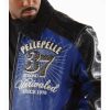 Men Pelle Pelle Avant Garde 1978 Unrivaled Supreme Blue Leather Jacket