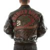 Men Pelle Pelle Badged Trail Blazer MB Dark Brown Men's Leather Jacket