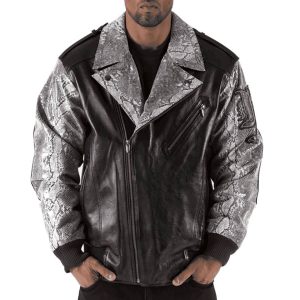 Men Pelle Pelle Black Biker Jacket