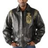 Men Pelle Pelle Black Gang of One 1978 Jacket
