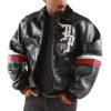 Men Pelle Pelle Black Label MB Black Jacket
