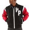 Men Pelle Pelle Black Street Kings 1978 Jacket