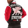 Men Pelle Pelle Black Street Kings 1978 Wool Jacket