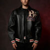 Men Pelle Pelle Black USA World Famous MB Jacket