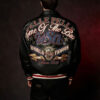 Men Pelle Pelle Black USA World Famous MB Studded Jacket