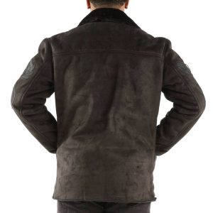 Alternative view of Pelle Pelle Black Victory Pea Coat