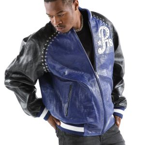 Men Pelle Pelle Blue 78 Jacket