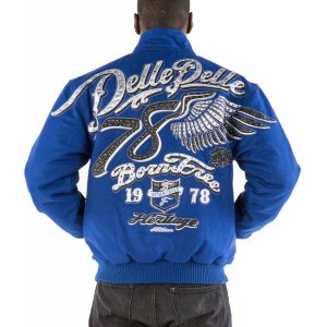 Men Pelle Pelle Born Free MB 1978 Blue Jacket