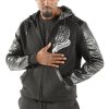 Men Pelle Pelle Born & Raised 1978 Black Hoodie