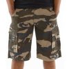 Men Pelle Pelle Camouflage Cargo Shorts