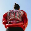 Men Pelle Pelle Chi Town MB 1978 Collectors Series Red Jacket