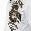 Men Pelle Pelle Chi Town Marc Buchanan 1978 White Leather Jacket