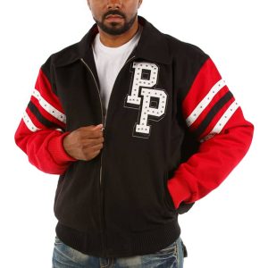 Men Pelle Pelle Chicago Tribute MB 1837 Black Jacket