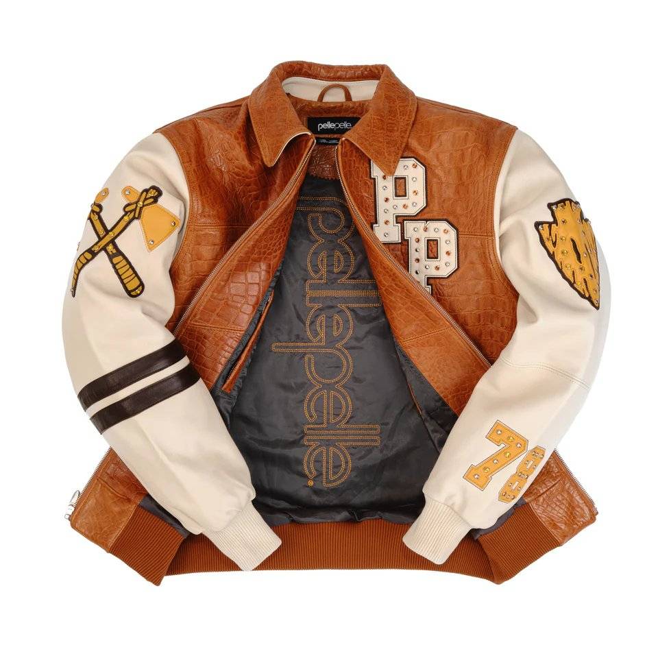 Men Pelle Pelle Chief Keef Renegades Brown Leather Jacket