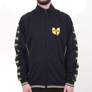 Men Pelle Pelle Classic Black Tracksuit Inspired By Wu-Tang Clan