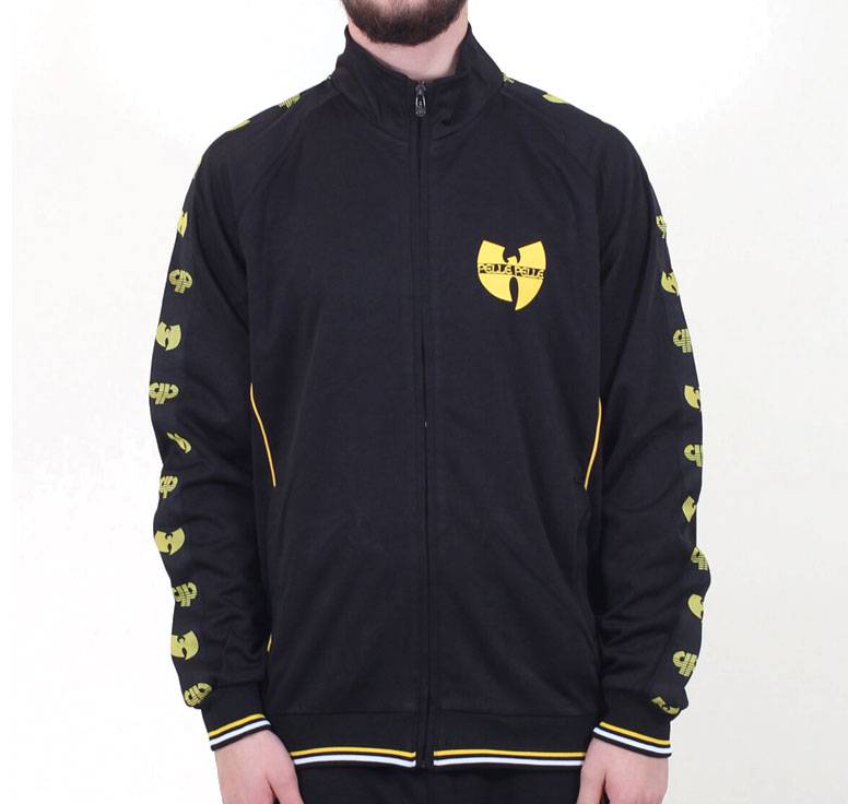 Men Pelle Pelle Classic Black Tracksuit Inspired By Wu-Tang Clan