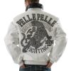 Men Pelle Pelle Come Out 1978 MB White Leather Jacket