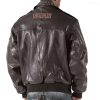Men Pelle Pelle Dark Brown Biker Leather Jacket