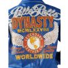 Men Pelle Pelle Dynasty MB 1978 Blue Genuine Leather Jacket