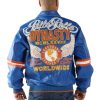 Men Pelle Pelle Dynasty MB 1978 Blue Leather Jacket