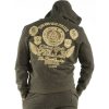 Men Pelle Pelle Eye on Prize Olive Green Warm Up Wool Tracksuit
