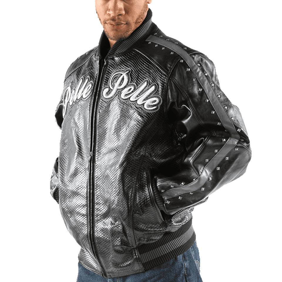 Men Pelle Pelle Forever Fly MB Black Leather Jacket