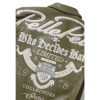 Men Pelle Pelle Greatest Of All Time 1978 Olive Green Genuine Leather Jacket