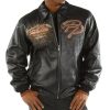 Men Pelle Pelle Greatest Of All Time MB 1978 Black Jacket