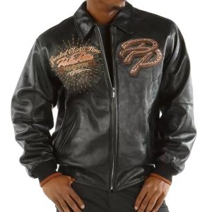 Men Pelle Pelle Greatest Of All Time MB 1978 Black Jacket