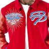 Men Pelle Pelle Greatest Of All Time Red Wool Jacket