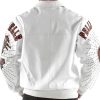 Men Pelle Pelle Independent Society White Leather Jacket