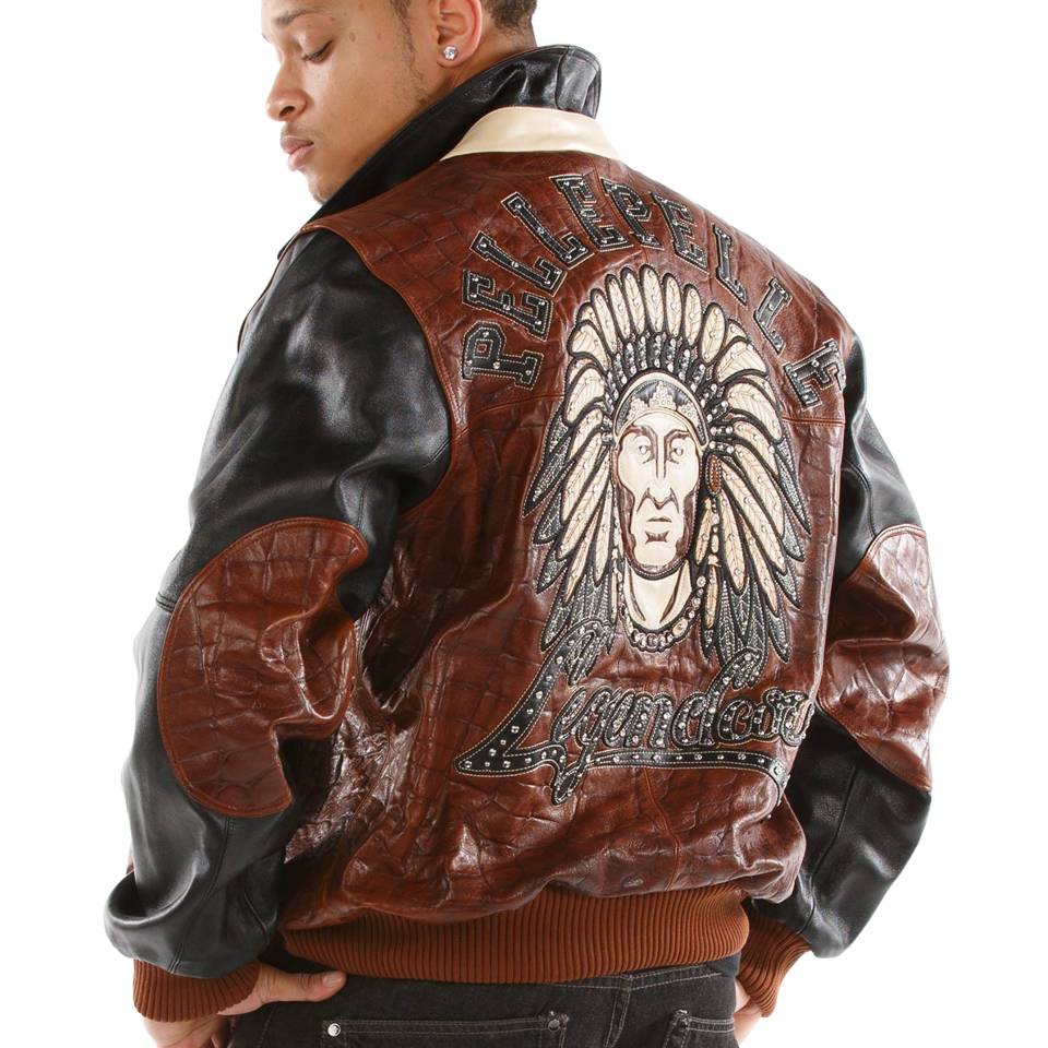 Men Pelle Pelle Indiana Legendary Brown Leather Jacket